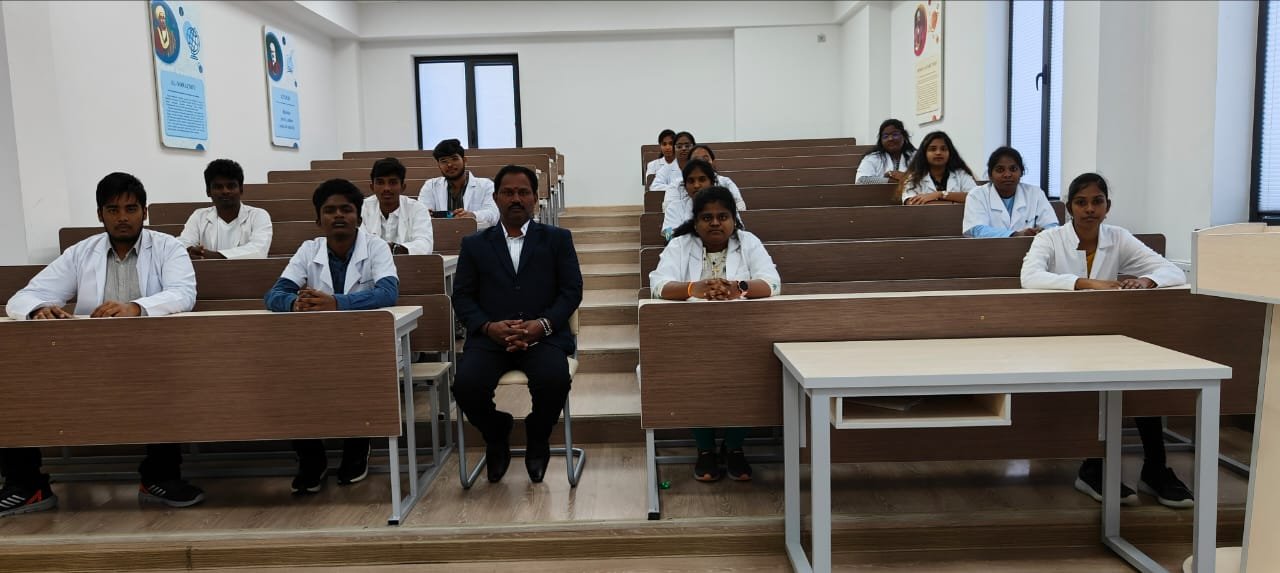 Tiered Seminar Lecture Hall & Student Address